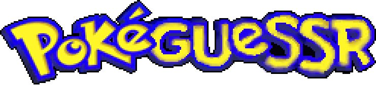 Pok&eacute;Guessr Logo